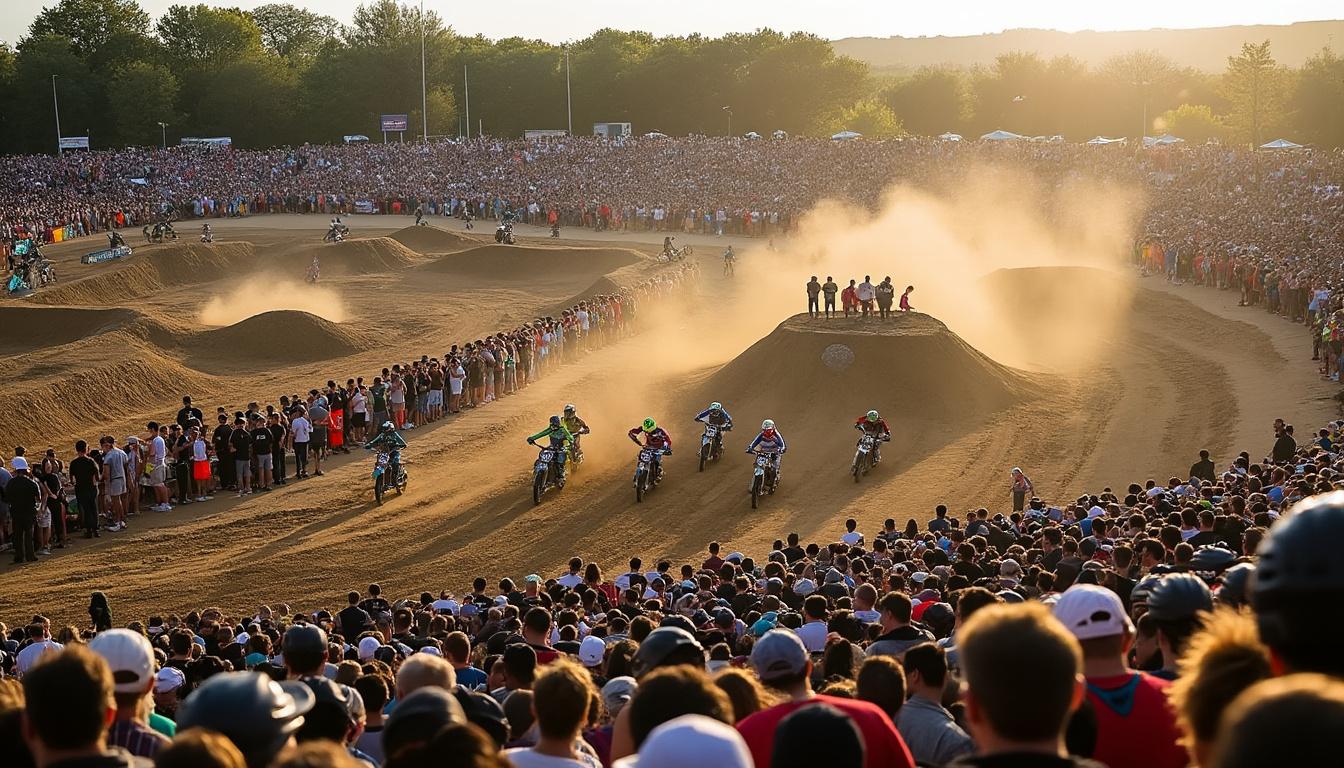 découvrez l'événement moto-cross de glénac qui a rassemblé près de 2 000 passionnés pour des courses et émotions fortes autour de cette discipline sportive.