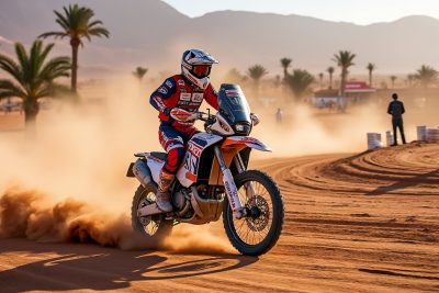après la première étape du rallye-raid au maroc, ricky brabec prend les commandes à zagora. découvrez le résumé, les photos, la vidéo et les résultats.