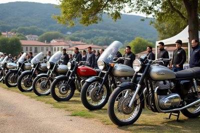 à ambérieu-en-bugey, l’association sportive motocycliste célèbre les motos anciennes et ravive la passion des deux-roues de collection.