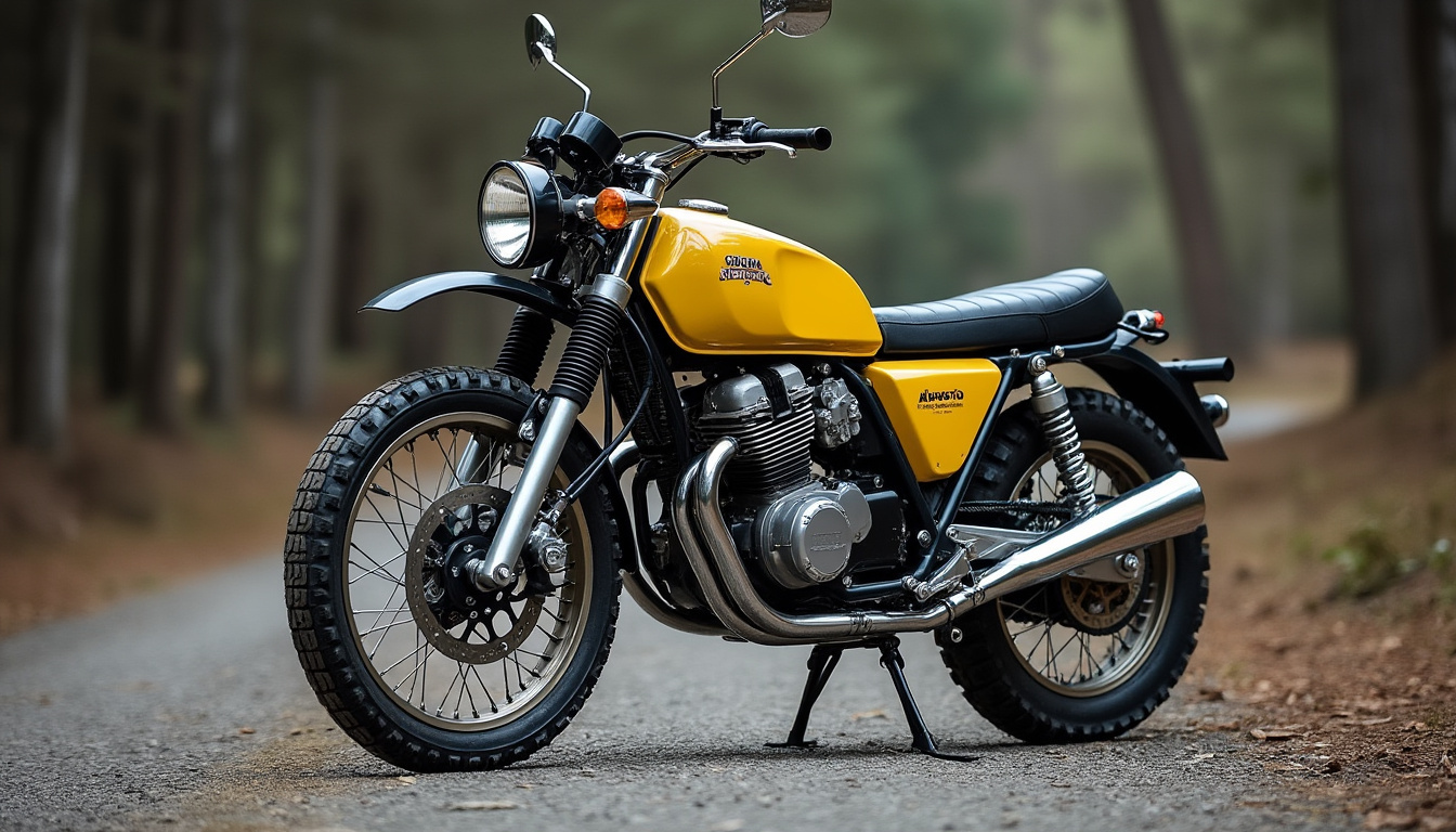 découvrez comment une honda transalp 600 xl600v, construite dans un sous-sol, a été transformée en enduro.