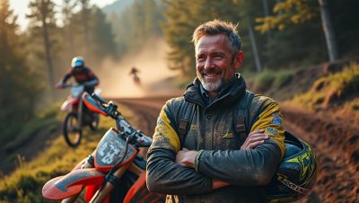 en enduro, hugo confie vouloir profiter pleinement de la course, conscient qu’elle pourrait être l’une de ses dernières.