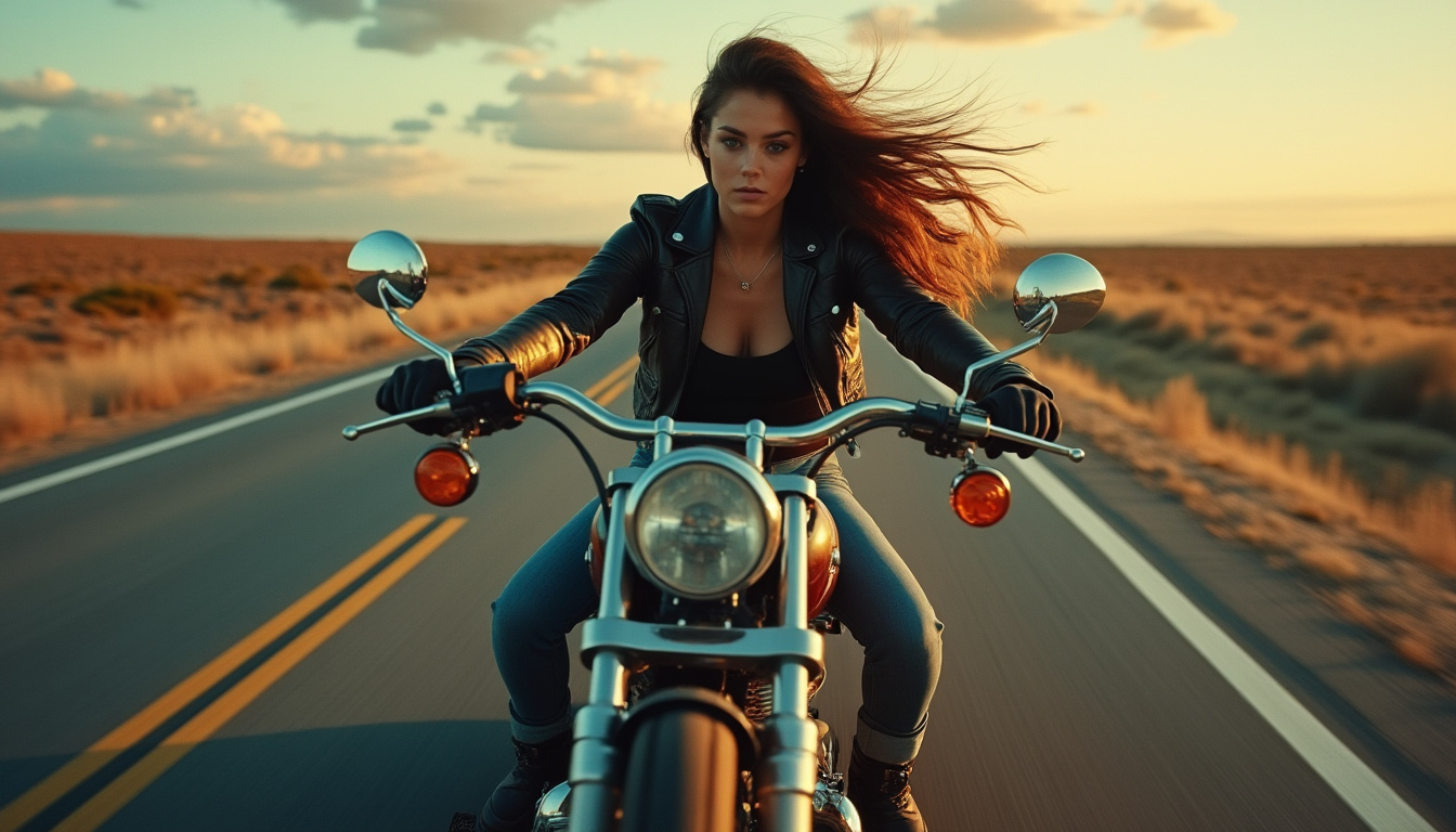 découvrez « la fille à moto », un court métrage mis à l’honneur dans la sélection de the vintagent.