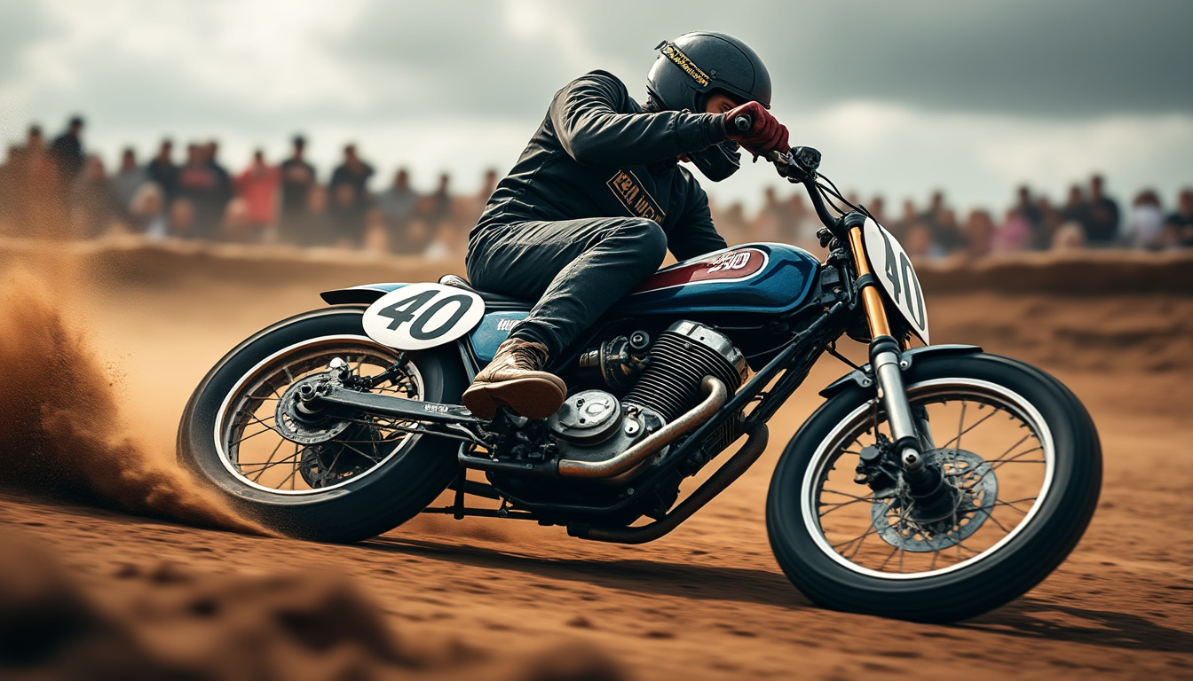 découvrez la yamaha ftx500, une machine au tempérament de taureau de rodéo, taillée pour le flat track et les sensations fortes.