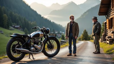 partez à la découverte de la légendaire brough superior à travers ce livre consacré aux rencontres et aux paysages d’autriche.