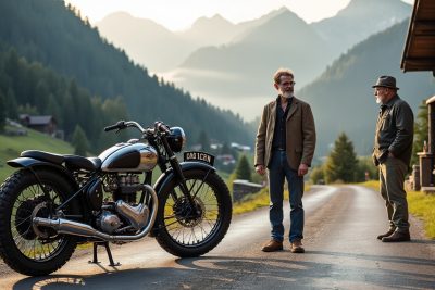 partez à la découverte de la légendaire brough superior à travers ce livre consacré aux rencontres et aux paysages d’autriche.