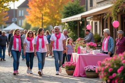 dans le sud meusien, un week-end de mobilisations et d’animations pour octobre rose sensibilise au dépistage du cancer du sein.